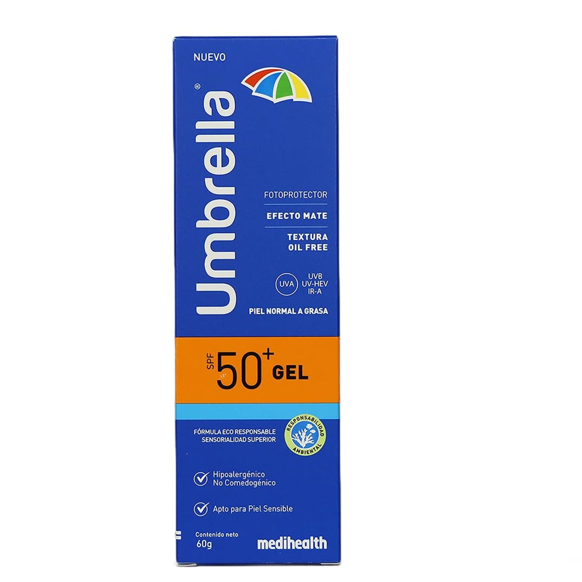 UMBRELLA - Umbrella Gel Spf 50 Tubo X 60gr
