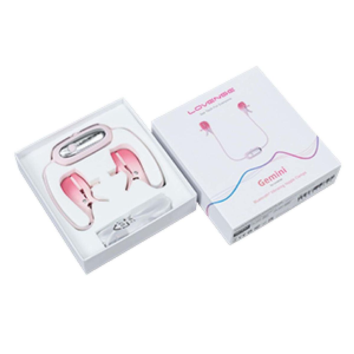 LOVENSE - Pezoneras vibratorias Gemini Lovense Con Manejo A Distancia