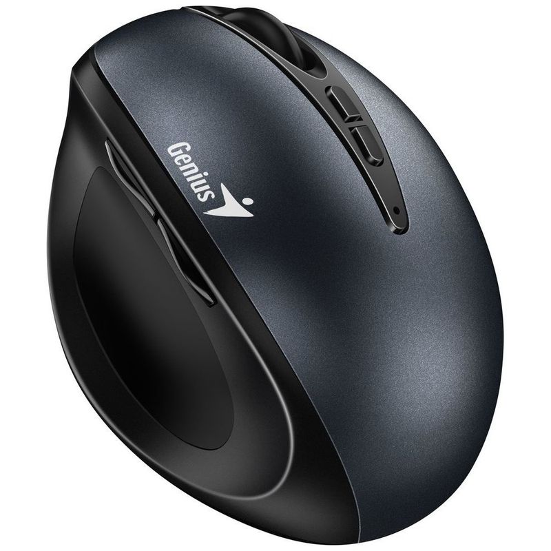 GENIUS - Mouse óptico Genius Ergo 8300S Iron Grey