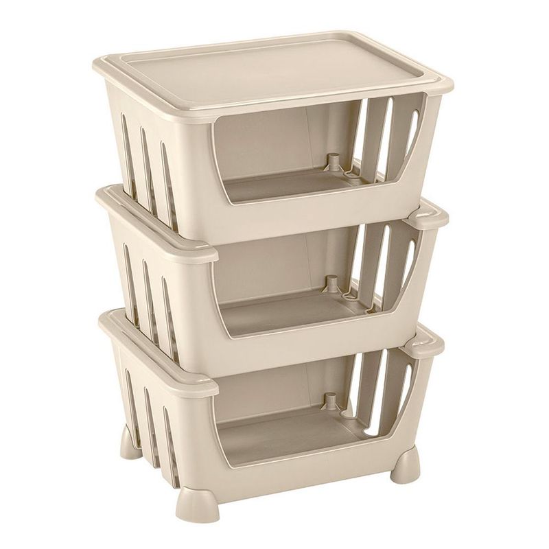 RIMAX - Canasta organizadora RIMAX - Taupe