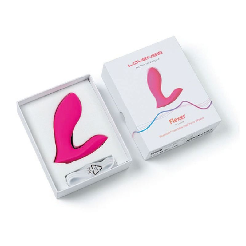 LOVENSE - Vibrador Flexer Estimulación De Punto G y CLitoris