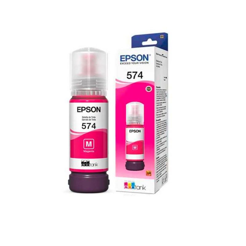 EPSON - Tinta Epson  574 Magenta 70ml 100% Original  L8050// fotografica