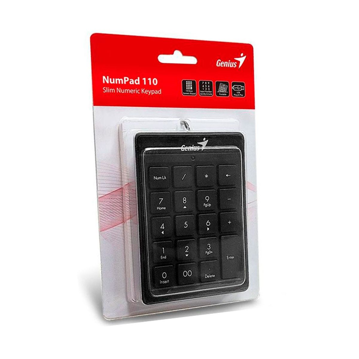 GENIUS - Teclado numerico NumPad 110 USB