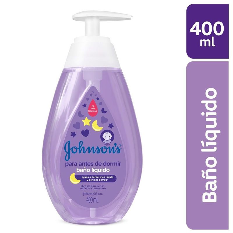 JOHNSON'S BABY - Baño Liquido Johnsons Baby Antes De Dormir X 400ml
