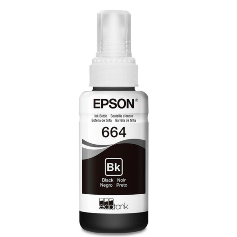 EPSON - Tinta Epson 664 BLACK 70ml 100% Original