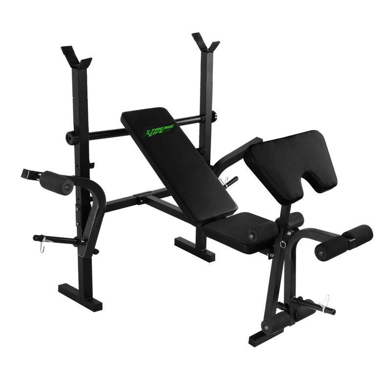 XTREME LIFE - Banco Pesas Multifuncional 5 En 1 Ejercicio Gym Abdomen - M