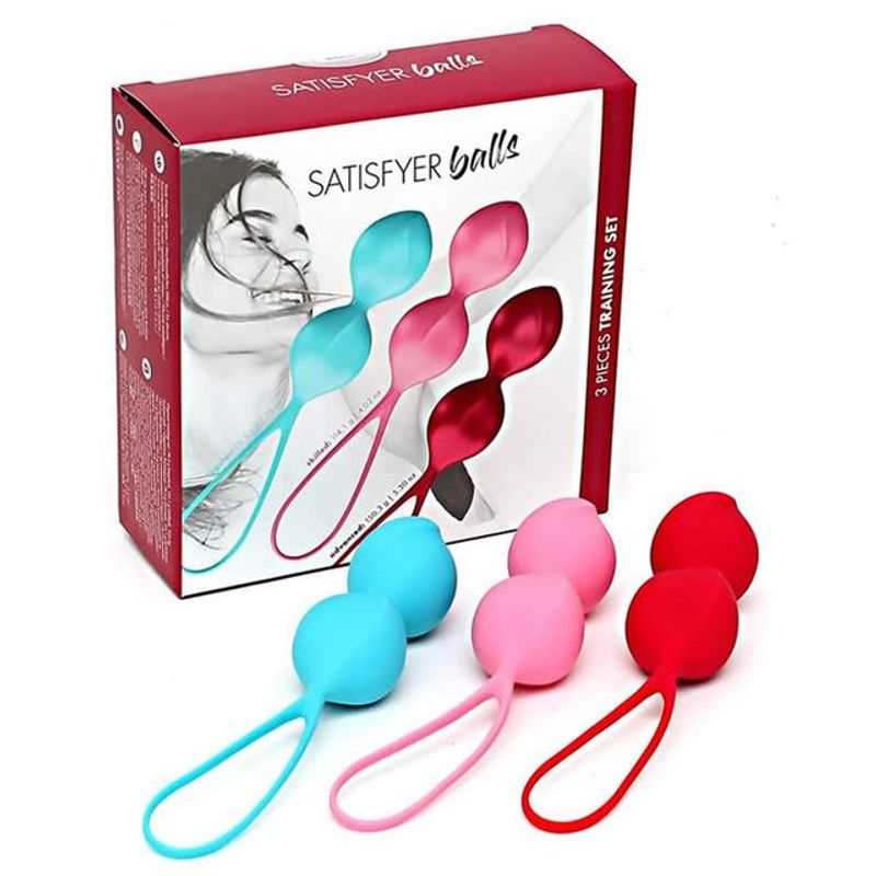 SATISFYER - Satisfyer V balls Ejercicios Kegel 100% Original – Garantía 14 Meses