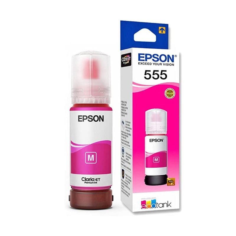 EPSON - Tinta Epson 555 MAGENTA  70ml 100% Original PIGMENTADA