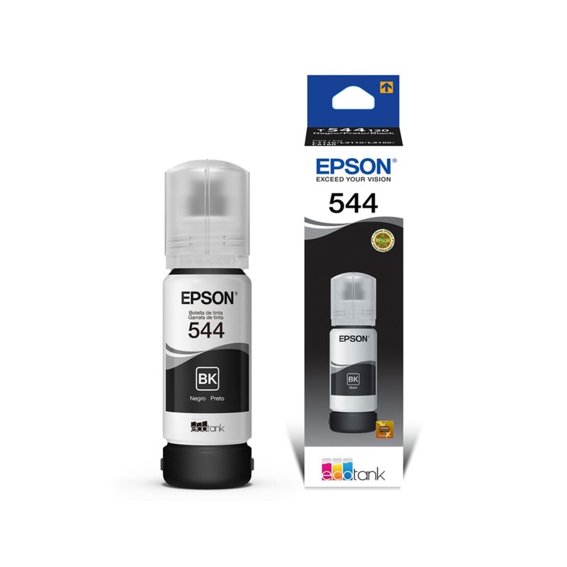 EPSON - Tinta Epson 544 BLACK 70ml 100% Original  L3210/5590