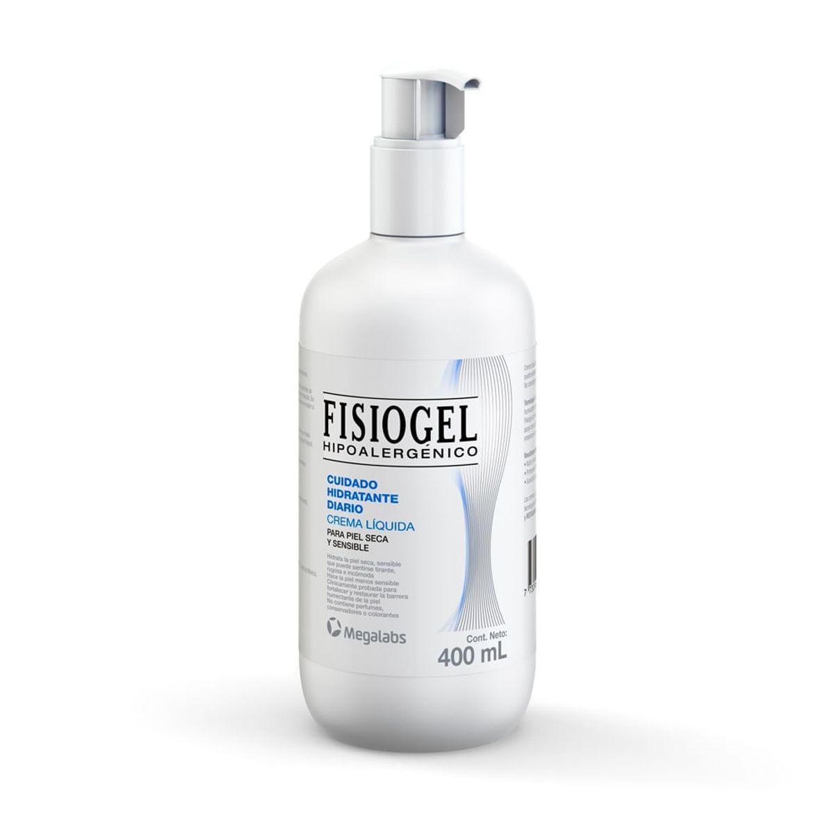 MEGALABS - Crema Fisiogel Hidratante Diario X 400Ml