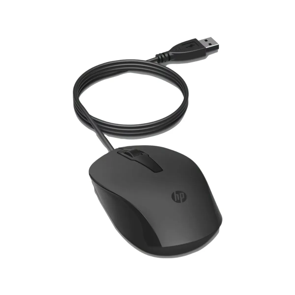 HP - Mouse Alámbrico HP 150 (240J6AA) Negro