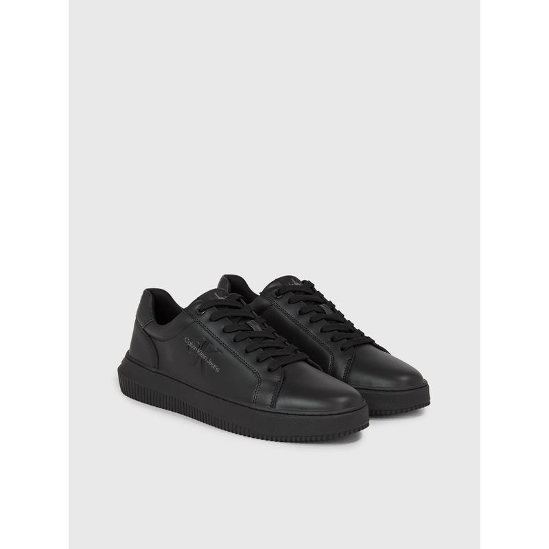 CALVIN KLEIN - Tenis Negro Con Logo Para Hombre Calvin Klein