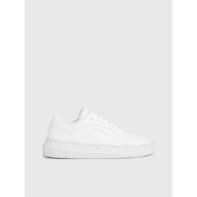 CALVIN KLEIN - Tenis Cuero Sintética Mujer Blanco Calvin Klein