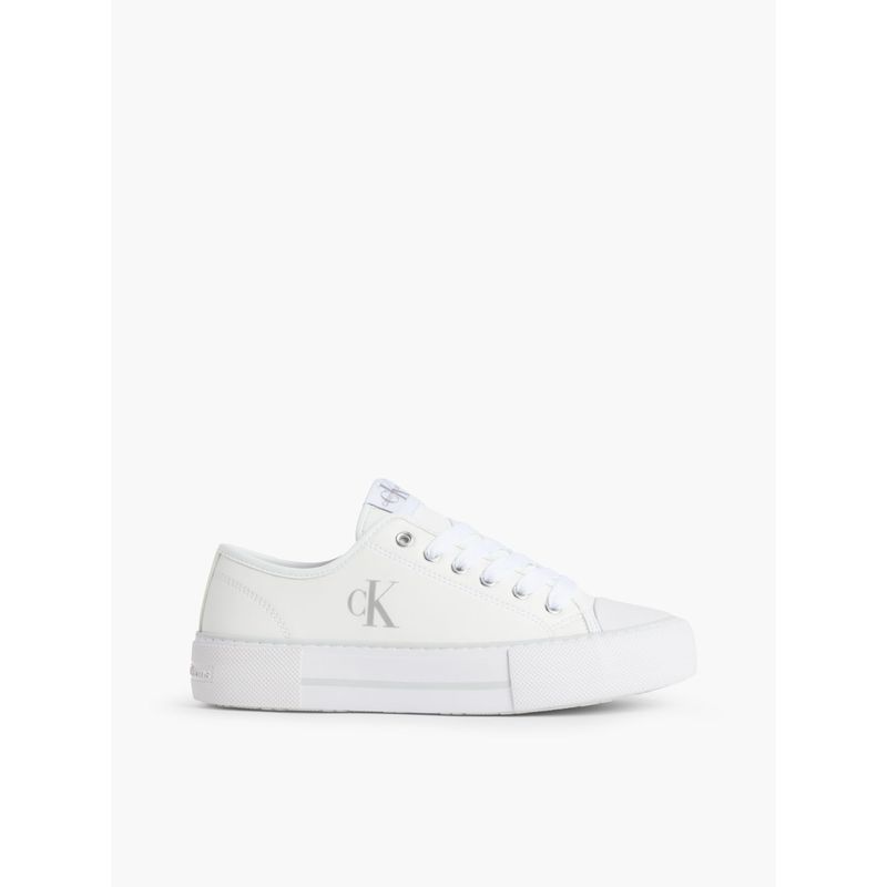 CALVIN KLEIN - Tenis Con Plataforma Blanco Para Niña Calvin Klein