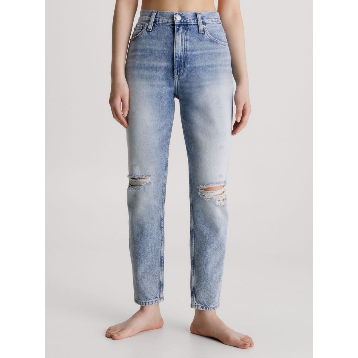 CALVIN KLEIN - Jeans Azul Mom para Mujer Calvin Klein