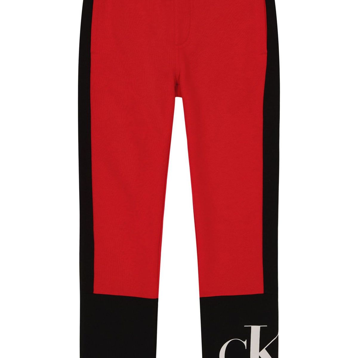 CALVIN KLEIN - Jogger Rojo Blocked Con Logo Para Niño Calvin Klein