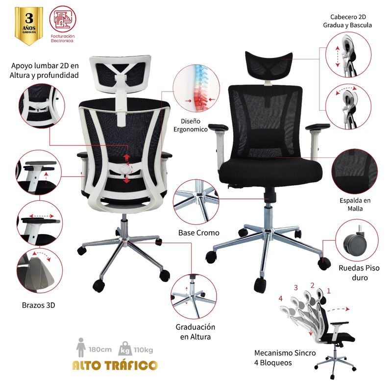 MUEBLESYA - Silla De Oficina Ubala