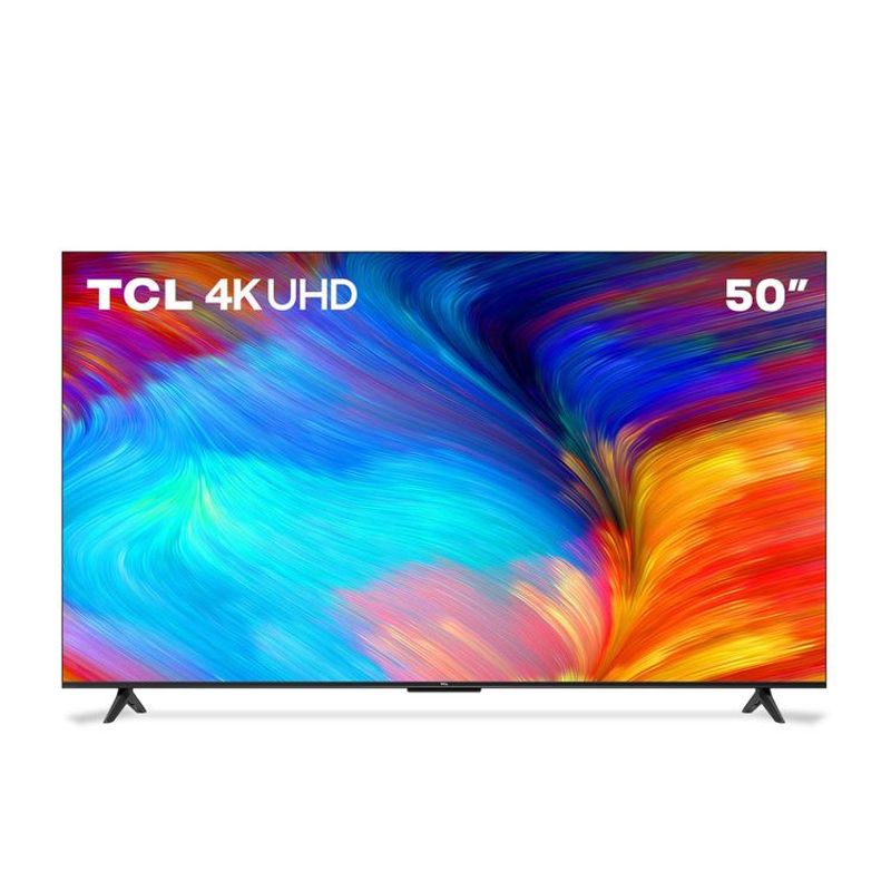 TCL - Televisor TCL 50" Pulgadas 127 cm 50P635 4K-UHD LED Smart TV Google