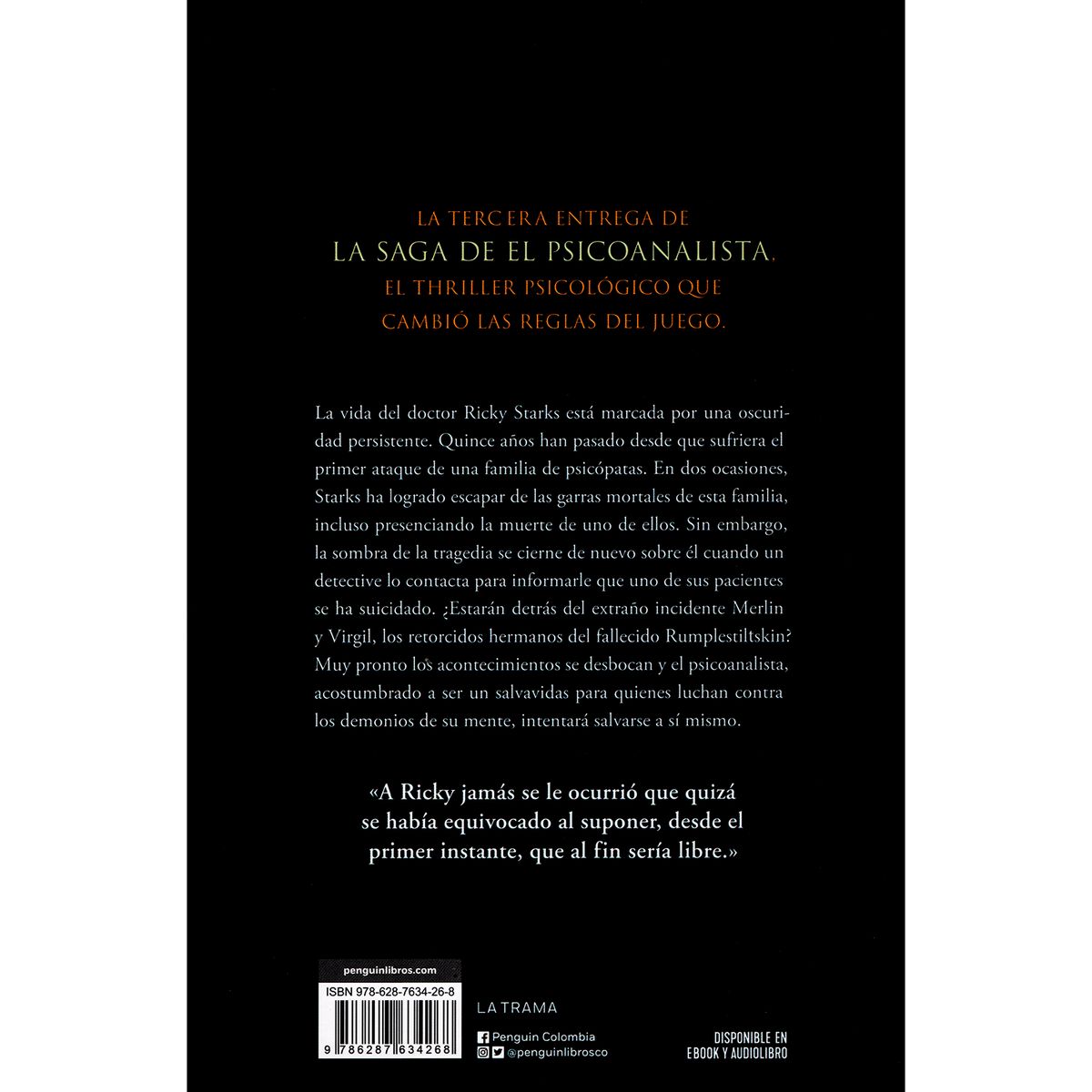 EDICIONES B - El Psicoanalista En La Mira. John Katzenbach