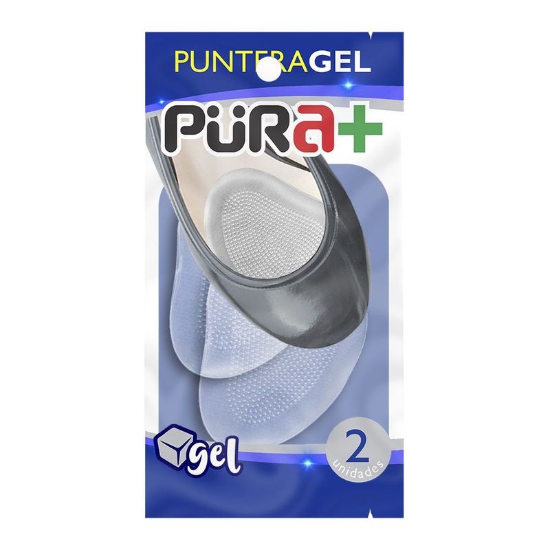 PURA - Punteras Zapatos Pura+ Gel Talla Unica