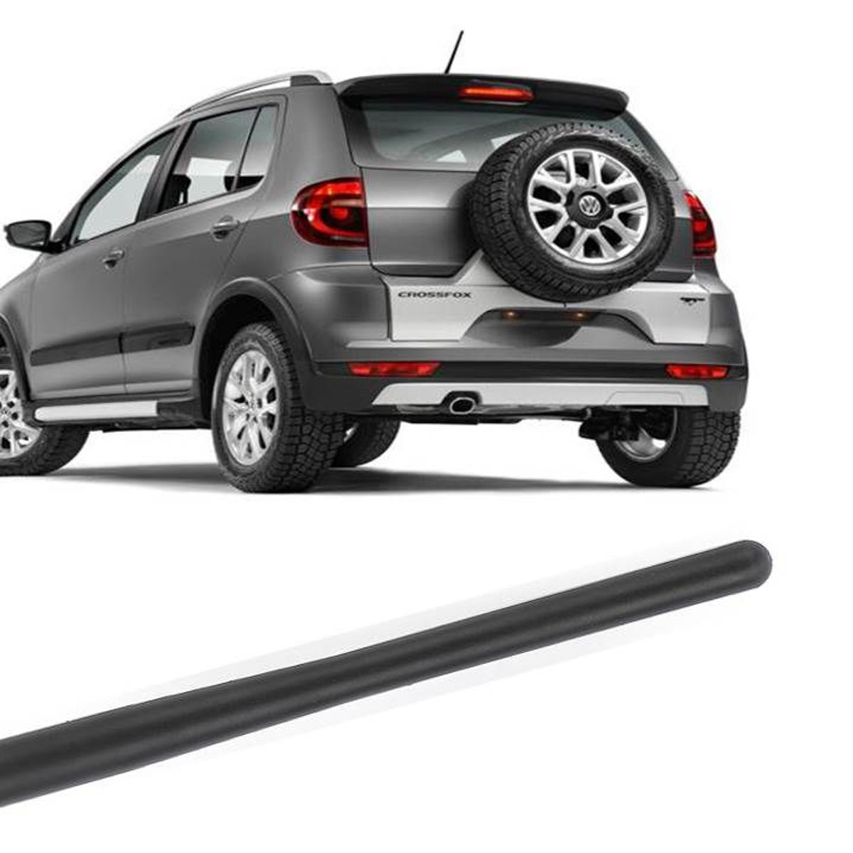 GENERICO - antena volkswagen crossfox de 7 pulgadas o 18 cms de largo