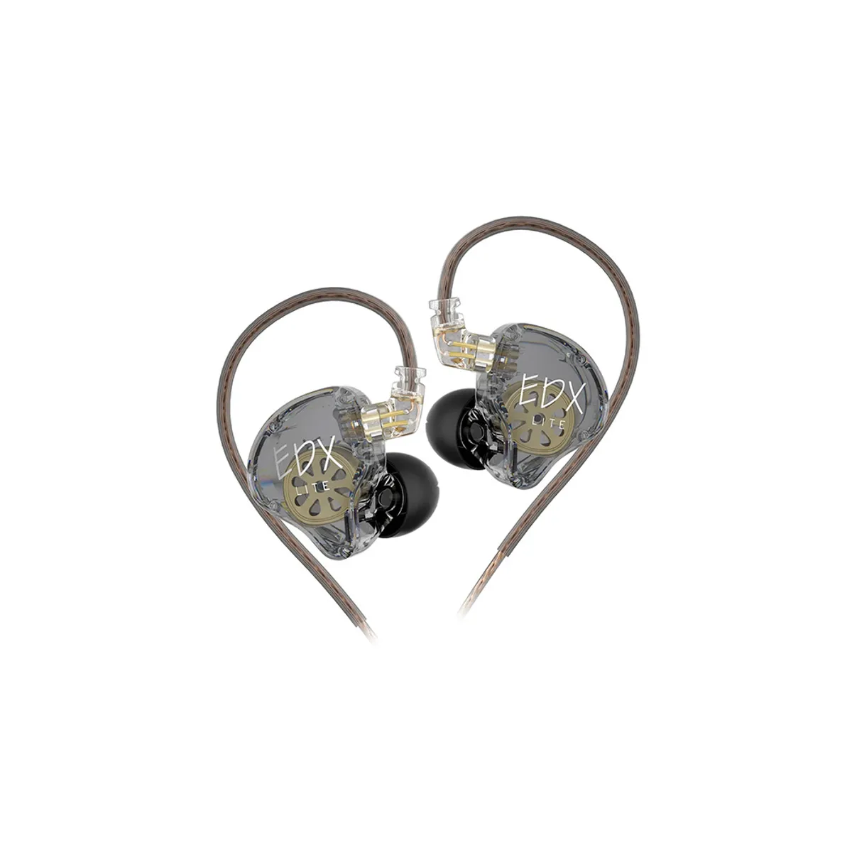 KZ - Audífonos Kz Edx Lite Monitores In Ear Hifi-edx- SIN MICROFONO