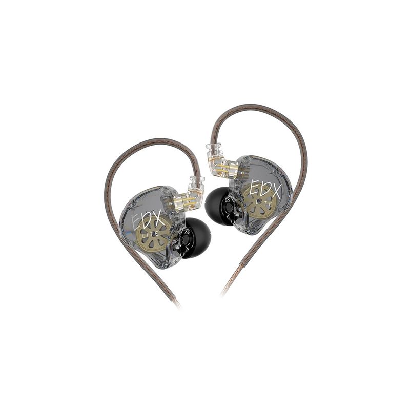 KZ - Audífonos Kz Edx Lite Monitores In Ear Hifi-edx- SIN MICROFONO