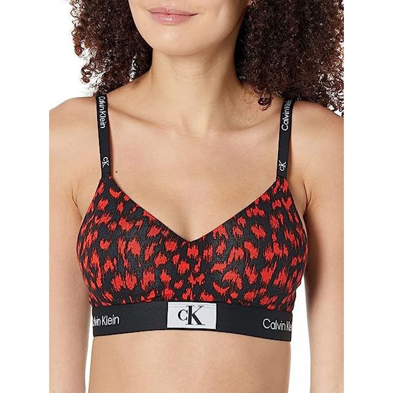 CALVIN KLEIN - Bralette Con Forro Ligero Mujer  Calvin Klein
