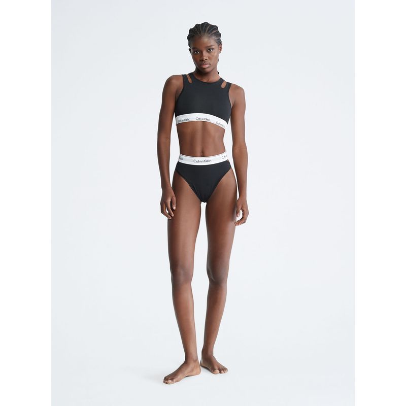 CALVIN KLEIN - Brassier  Ck Deconstructed Mujer Negro Calvin Klein