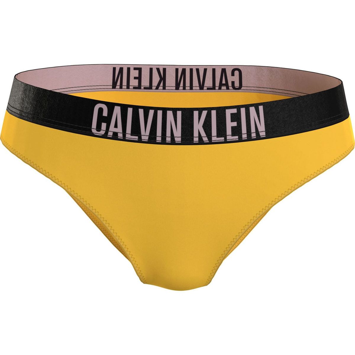 CALVIN KLEIN - Bottom Vestido de Baño Amarillo Clásica Para Mujer Calvin Klein