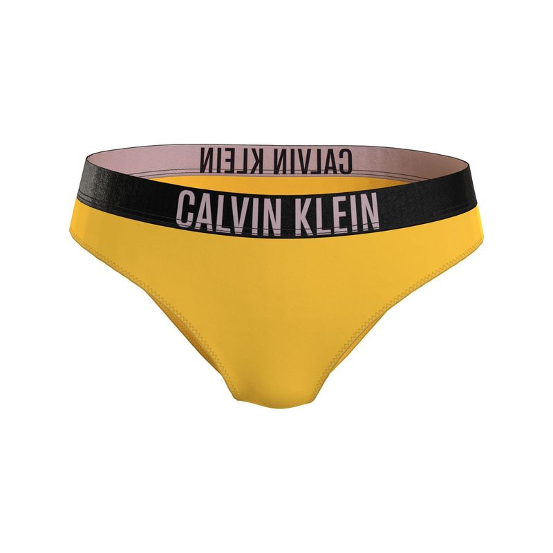 CALVIN KLEIN - Bottom Vestido de Baño Amarillo Clásica Para Mujer Calvin Klein