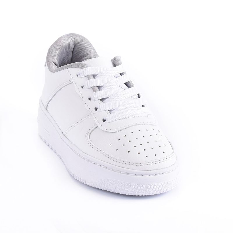 PRICE SHOES - Price Shoes Tenis Escolares 254FORONE-1BLANCO