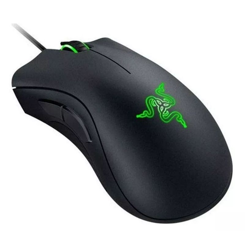 RAZER - Mouse gamer de juego Razer DeathAdder Essential negro