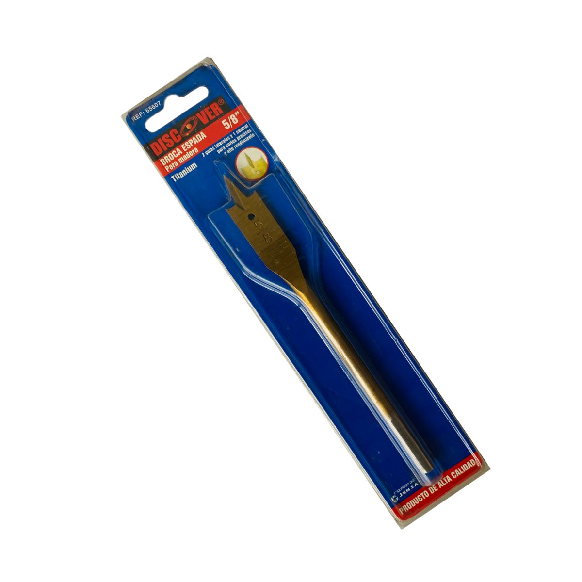 GENERICO - Broca Espada Titanium para Madera ⅝ Discover