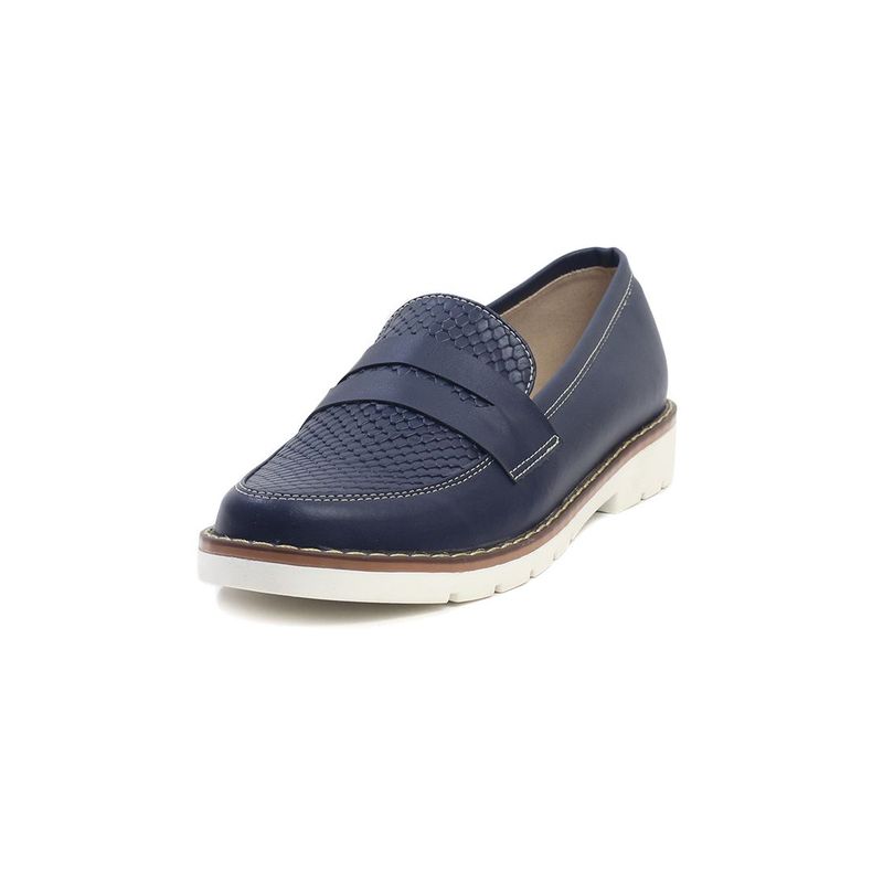BALLERINA - Mocasines Azul Ballerinas Daila