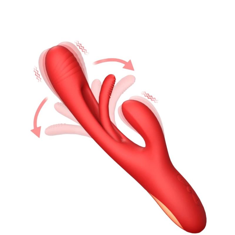 GENERICO - Vibrador Conejo Con Stick Estimulación Punto G
