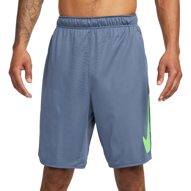 NIKE - Pantaloneta Nike Dri Fit Totality '72 9In-Azul Grisaceo