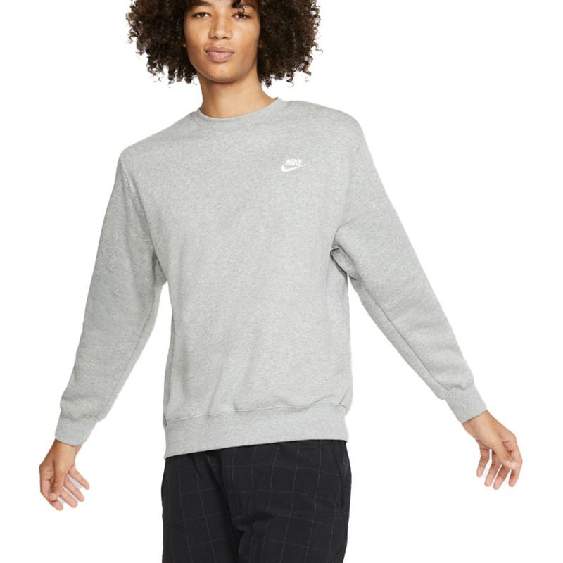 NIKE - Buzo Nike Sportswear Club Crw Bb-Gris