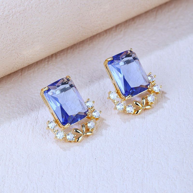VERAMOREST - Aretes Reina  Veramorest- Azul_.
