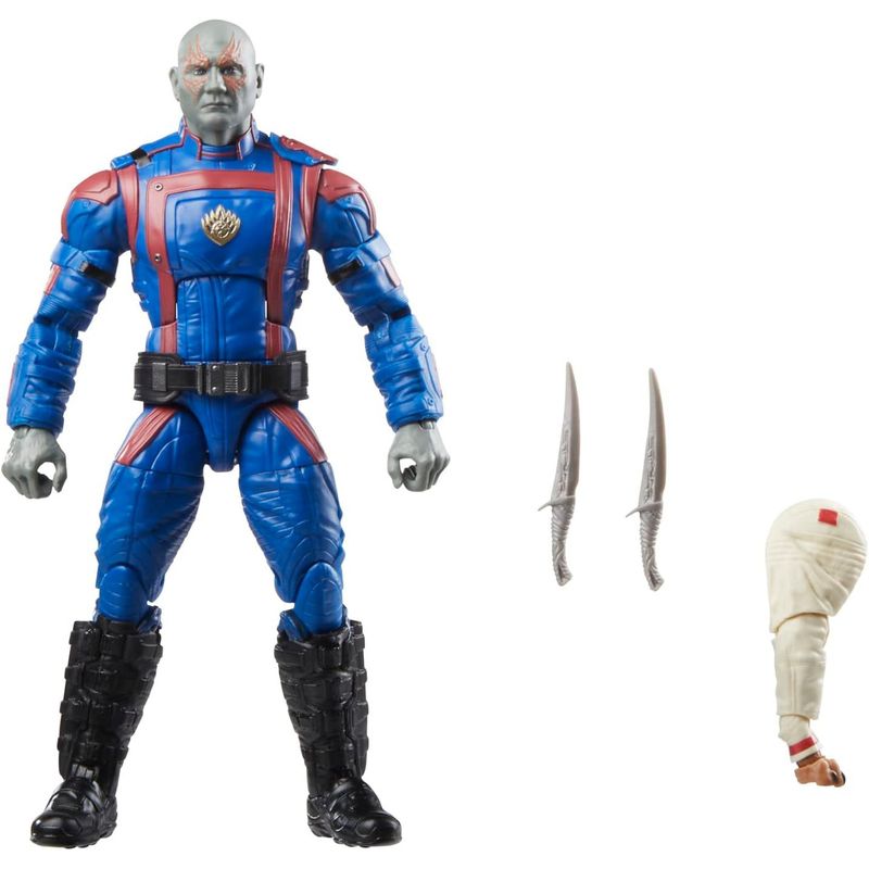 MARVEL - Drax Figura Guardians Galaxy 3 Marvel Legends Hasbro 16 Cm