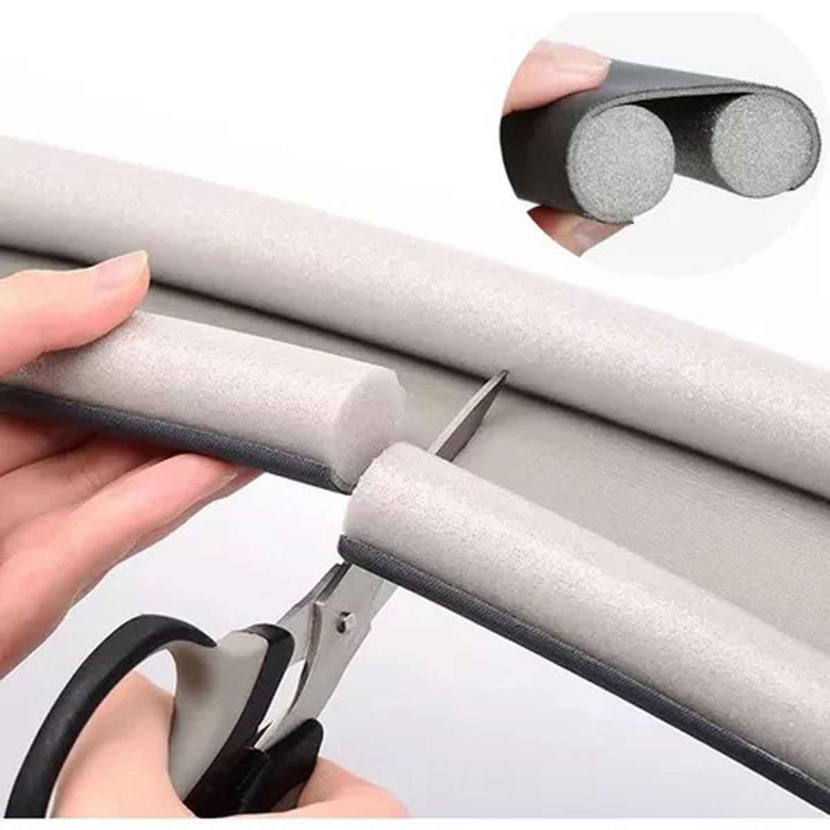 GENERICO - Protector Bajo De Puerta Tira Sellado Inferior Polvo Insecto