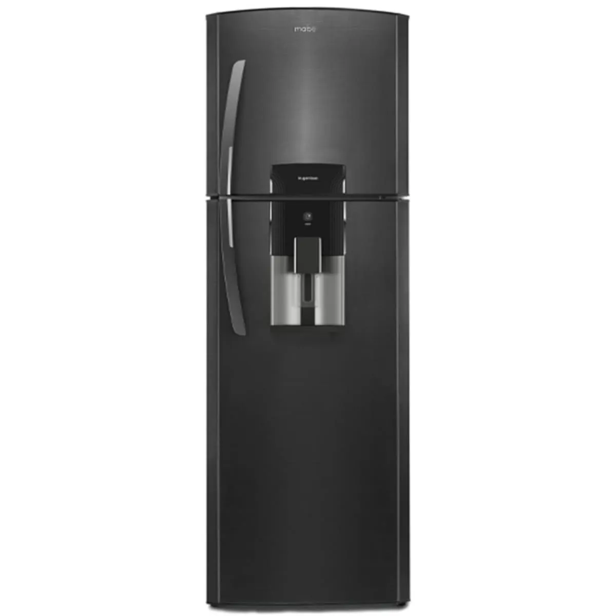 MABE - Nevera Mabe No Frost Congelador Superior 313 Lts Black Steel - RMA313FXCC