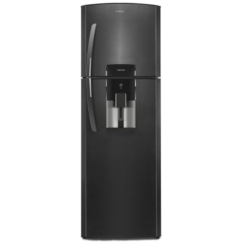 MABE - Nevera Mabe No Frost Congelador Superior 313 Lts Black Steel - RMA313FXCC