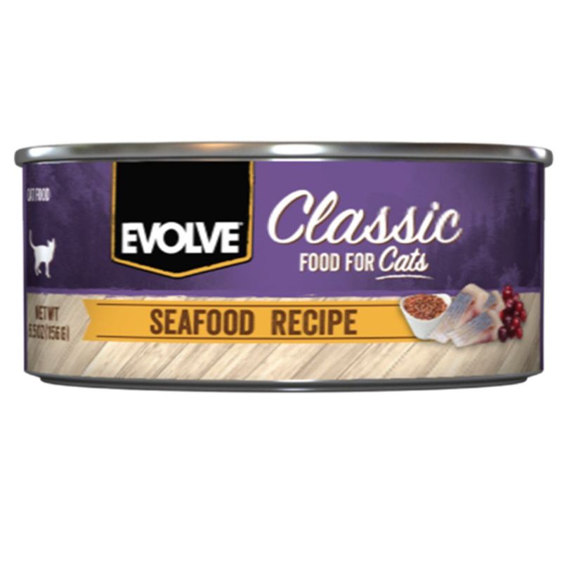 EVOLVE - Evolve Classic Seafood  Alimento húmedo Gato en Lata x 156g