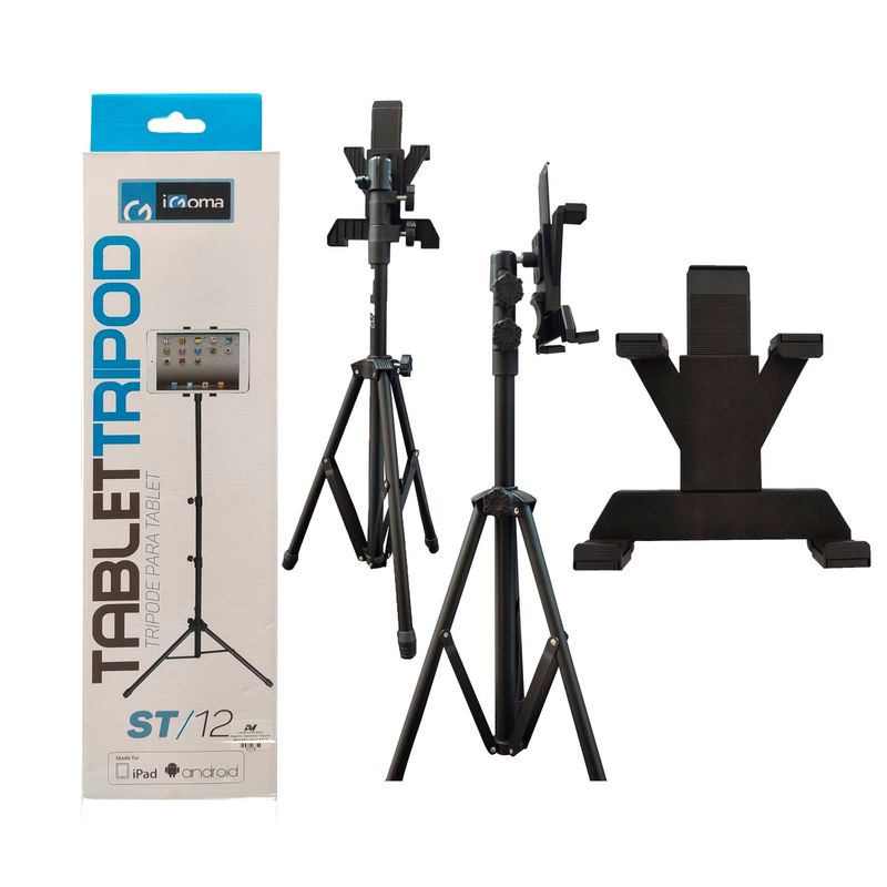 IGOMA - Soporte Tripode Universal St12 Igoma Para Ipad Tablet