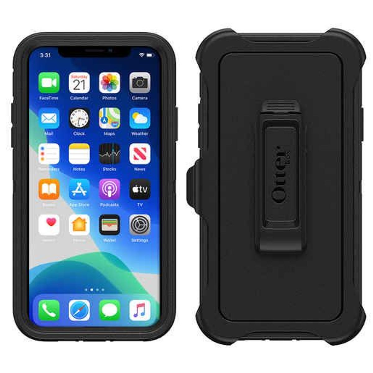 GENERICO - Carcasa estuche antigolpe defender para iphone 11 Pro