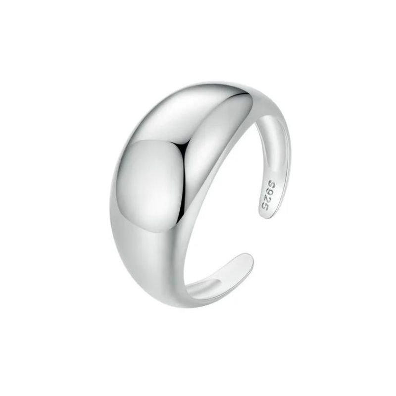 ALHAJAS - Anillo Para Mujer Ajustable Halo Fabricado En Plata 925