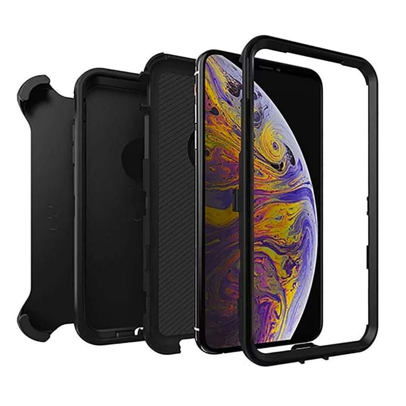 GENERICO - Carcasa estuche antigolpe defender para iphone XS MAX