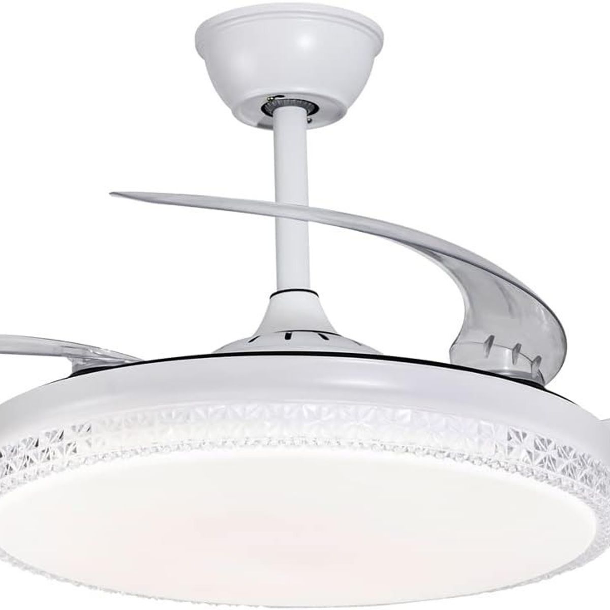 SANKEY - Ventilador de Techo Aspas Retráctiles Control Remoto y Lámpara Sankey