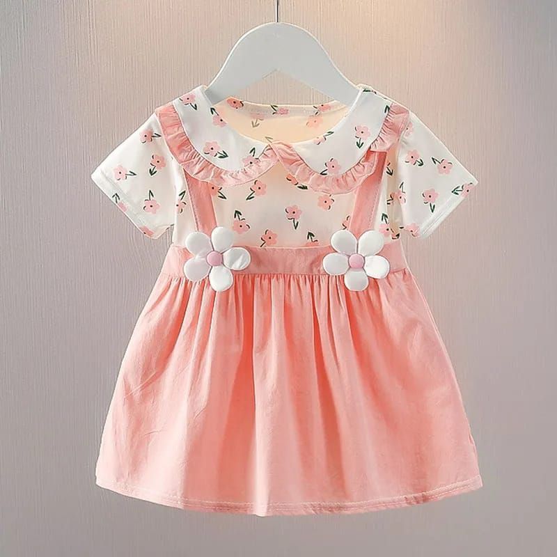 LUSOLSI - Prendas niñas ropa conjuntos vestido enterizo hermoso